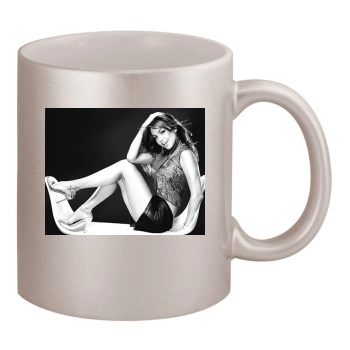 Thalia 11oz Metallic Silver Mug