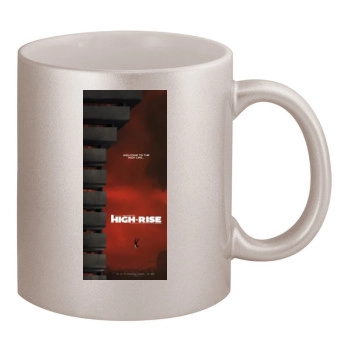 High Rise 2015 11oz Metallic Silver Mug