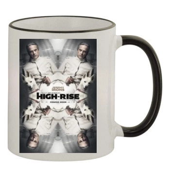 High Rise 2015 11oz Colored Rim & Handle Mug