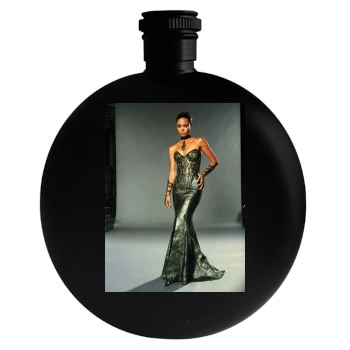 Thandie Newton Round Flask