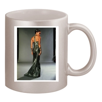 Thandie Newton 11oz Metallic Silver Mug