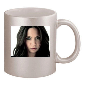 Thandie Newton 11oz Metallic Silver Mug