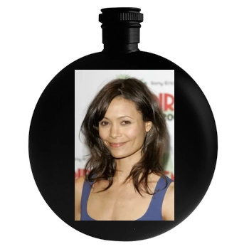 Thandie Newton Round Flask