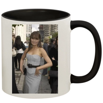 Tia Carrere 11oz Colored Inner & Handle Mug