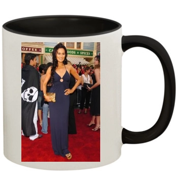 Tia Carrere 11oz Colored Inner & Handle Mug