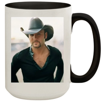 Tim McGraw 15oz Colored Inner & Handle Mug