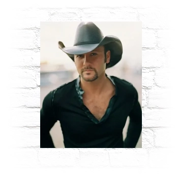 Tim McGraw Metal Wall Art