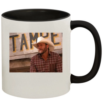 Tim McGraw 11oz Colored Inner & Handle Mug