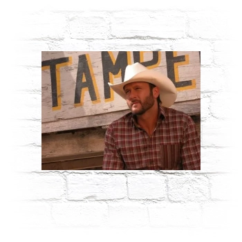 Tim McGraw Metal Wall Art