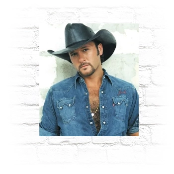 Tim McGraw Metal Wall Art