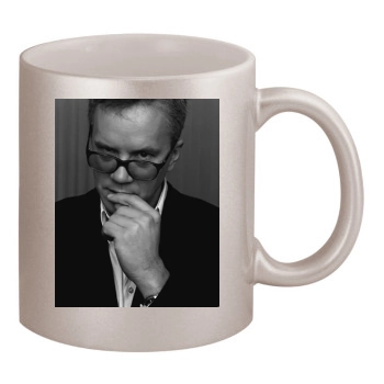 Tim Robbins 11oz Metallic Silver Mug