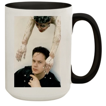 Tim Robbins 15oz Colored Inner & Handle Mug