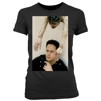 Tim Robbins Women's Junior Cut Crewneck T-Shirt