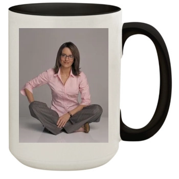 Tina Fey 15oz Colored Inner & Handle Mug