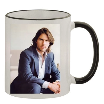 Tom Cruise 11oz Colored Rim & Handle Mug