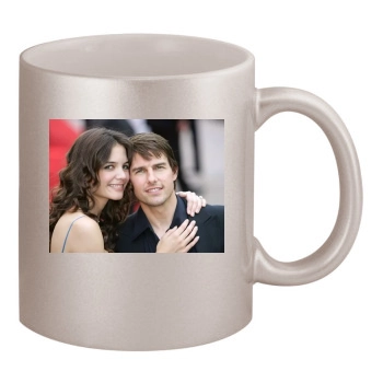 Tom Cruise 11oz Metallic Silver Mug