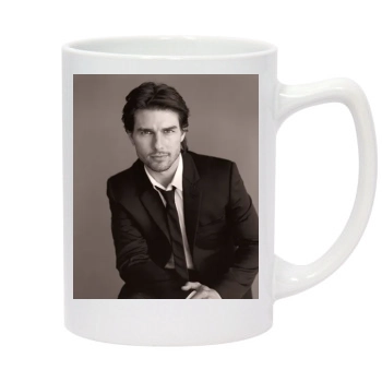 Tom Cruise 14oz White Statesman Mug