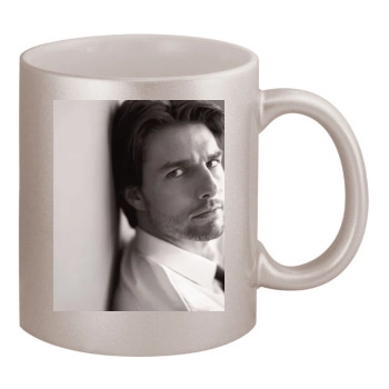 Tom Cruise 11oz Metallic Silver Mug