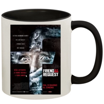 Friend Request 2016 11oz Colored Inner & Handle Mug