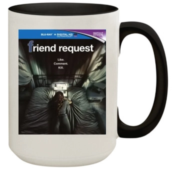 Friend Request 2016 15oz Colored Inner & Handle Mug