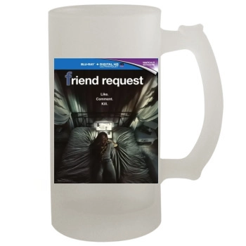 Friend Request 2016 16oz Frosted Beer Stein