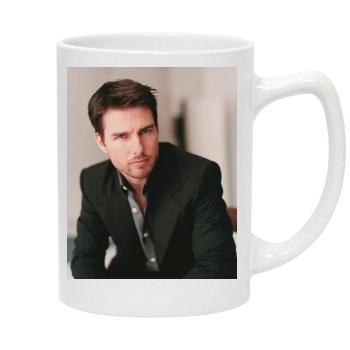 Tom Cruise 14oz White Statesman Mug