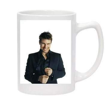 Tom Cruise 14oz White Statesman Mug