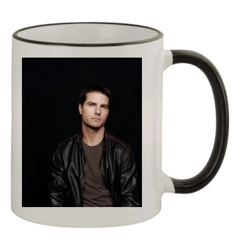 Tom Cruise 11oz Colored Rim & Handle Mug