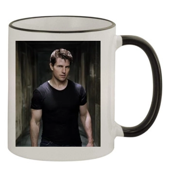 Tom Cruise 11oz Colored Rim & Handle Mug