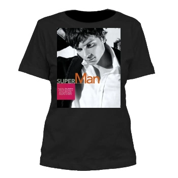 Tom Welling Women's Cut T-Shirt