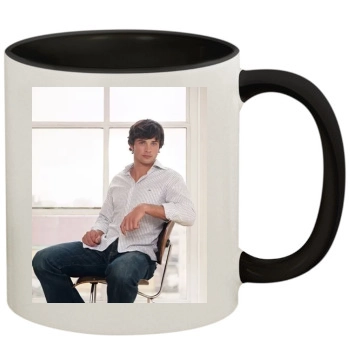 Tom Welling 11oz Colored Inner & Handle Mug