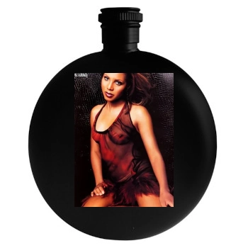 Toni Braxton Round Flask