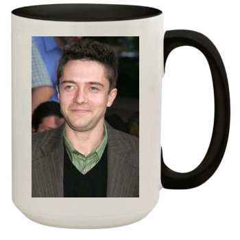 Topher Grace 15oz Colored Inner & Handle Mug