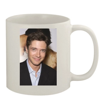 Topher Grace 11oz White Mug