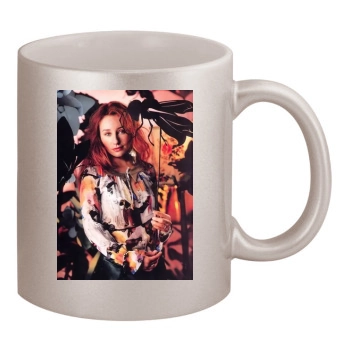 Tori Amos 11oz Metallic Silver Mug