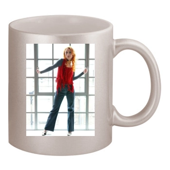 Tori Amos 11oz Metallic Silver Mug