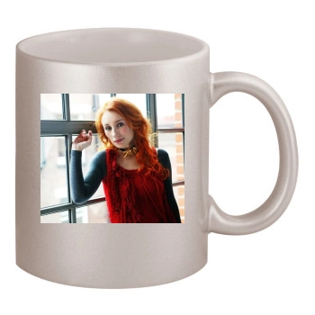 Tori Amos 11oz Metallic Silver Mug