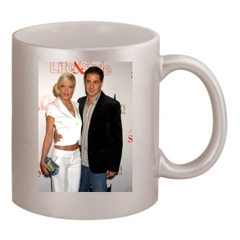 Tori Spelling 11oz Metallic Silver Mug