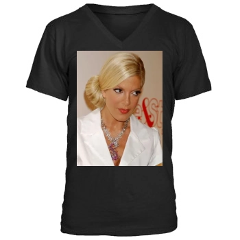 Tori Spelling Men's V-Neck T-Shirt