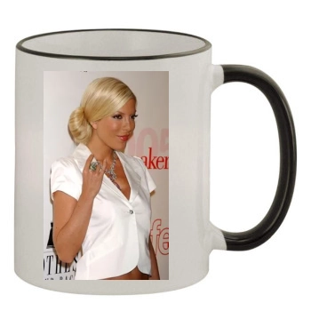 Tori Spelling 11oz Colored Rim & Handle Mug