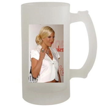 Tori Spelling 16oz Frosted Beer Stein