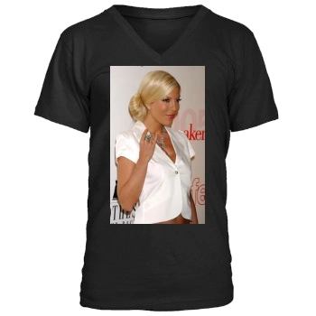 Tori Spelling Men's V-Neck T-Shirt