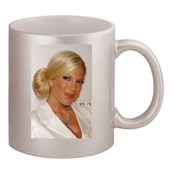 Tori Spelling 11oz Metallic Silver Mug