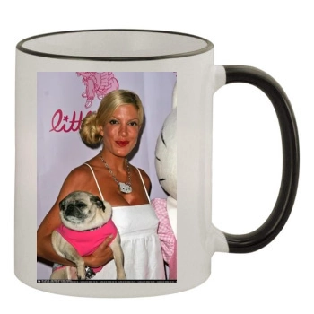 Tori Spelling 11oz Colored Rim & Handle Mug