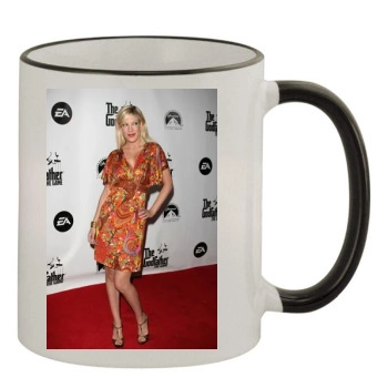 Tori Spelling 11oz Colored Rim & Handle Mug