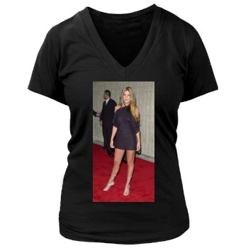 Tori Spelling Women's Deep V-Neck TShirt