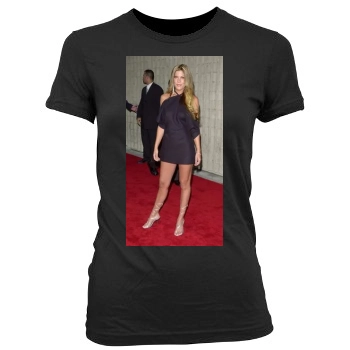 Tori Spelling Women's Junior Cut Crewneck T-Shirt