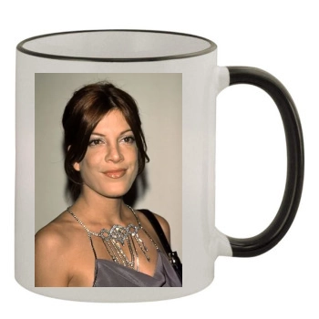 Tori Spelling 11oz Colored Rim & Handle Mug