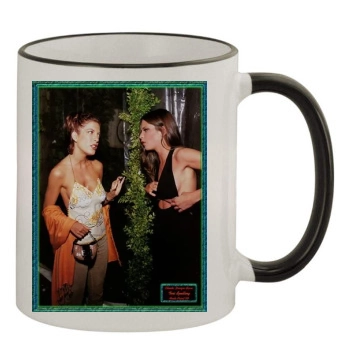 Tori Spelling 11oz Colored Rim & Handle Mug