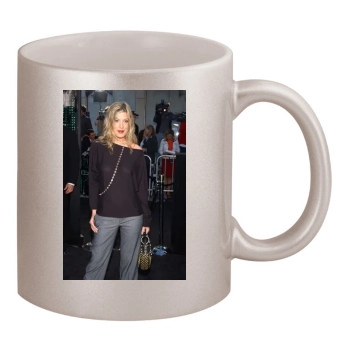 Tori Spelling 11oz Metallic Silver Mug